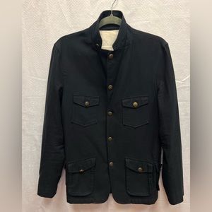 Zara Man 100% Cotton Military Style Blazer Size 40